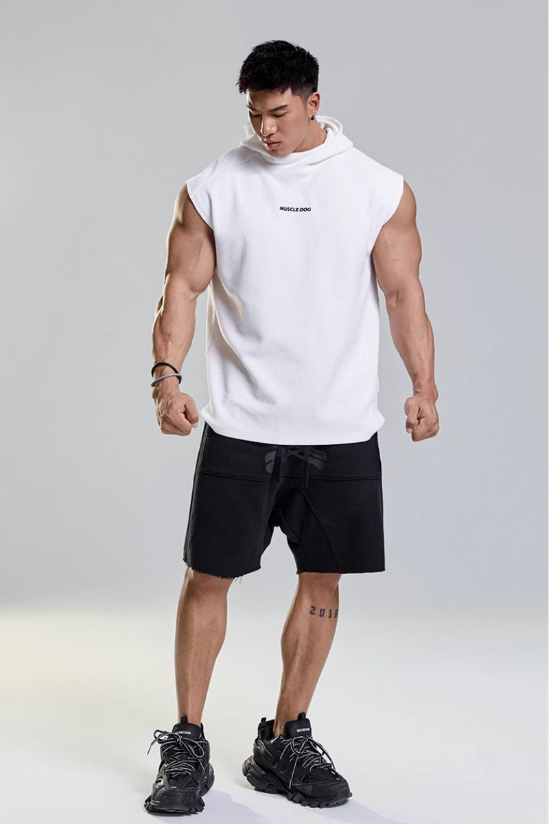 Training Sleeveless Hoodie #MD061