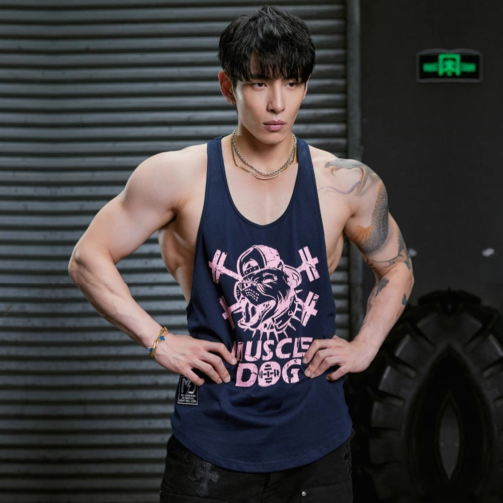 Fierce Pup Stringer Tank #MD005