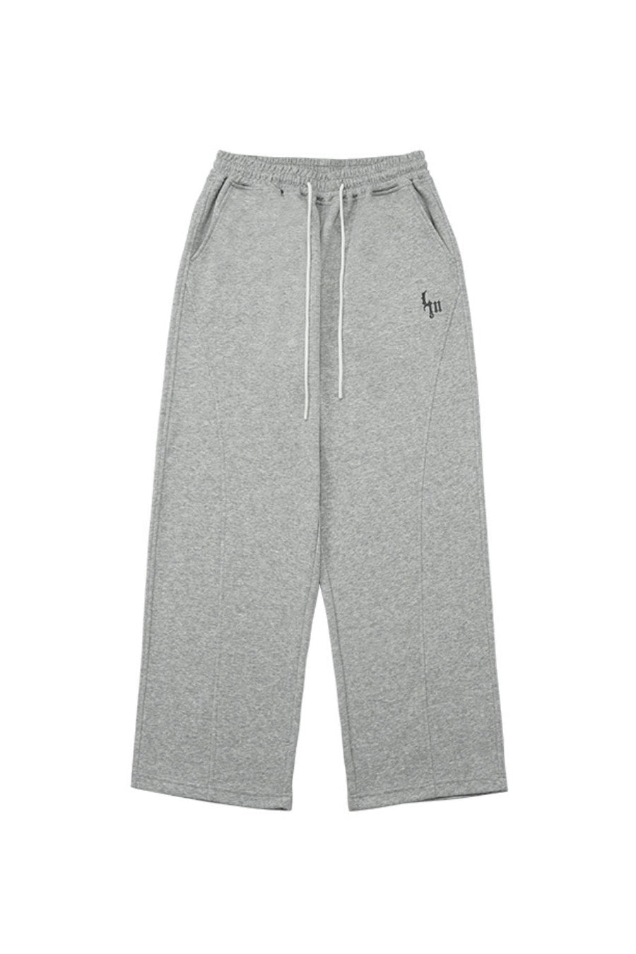 dropped-shoulder zipper hoodie and fitness sweatshirt pants set #LM007