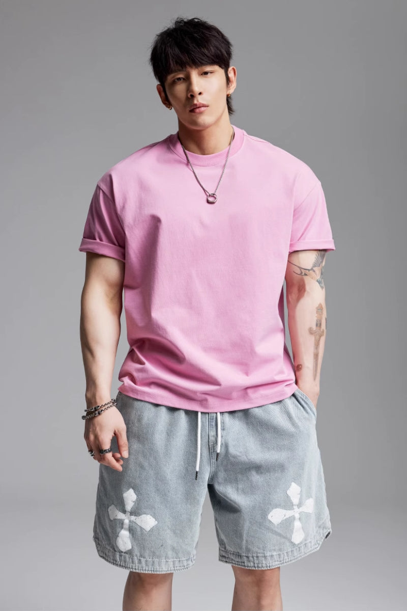 Simple Multi-color Training T-Shirt #MD054