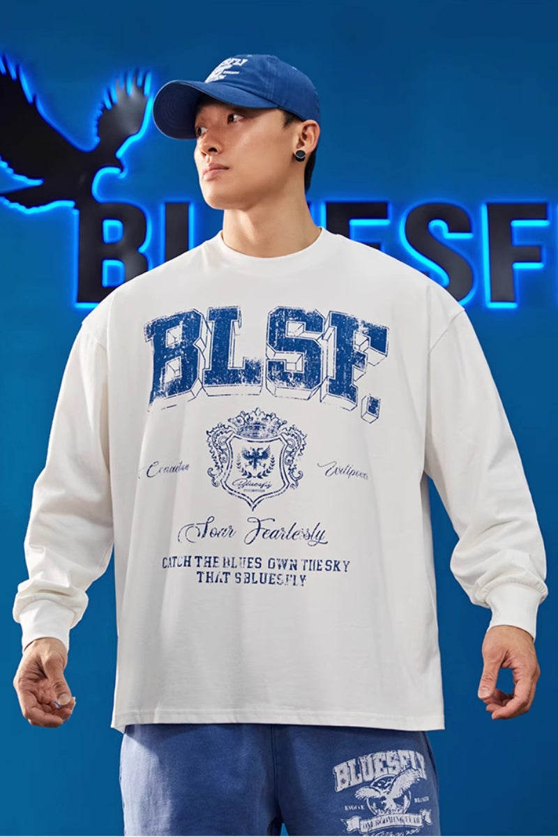 Vintage Crest Longsleeve #BF105