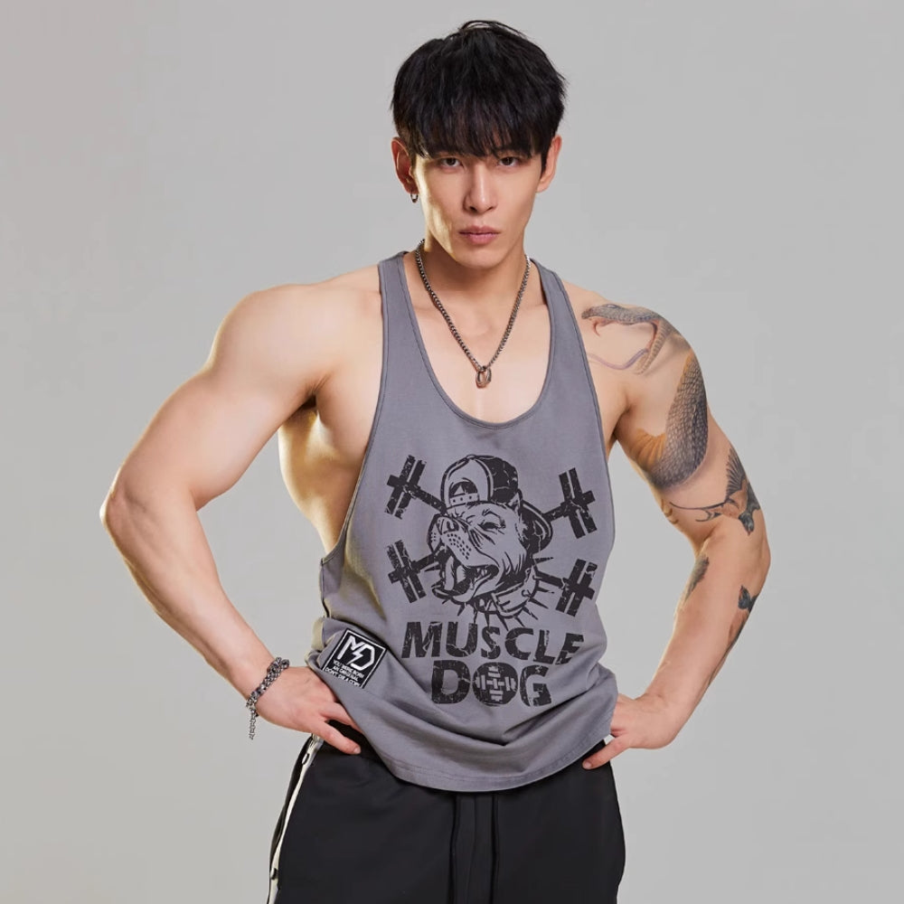 Fierce Pup Stringer Tank #MD005