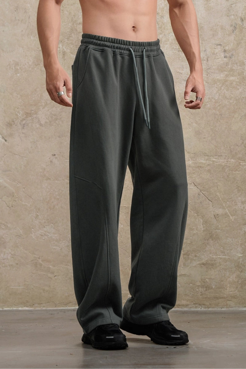Arc Cut Relax Sweat Pants #LM037