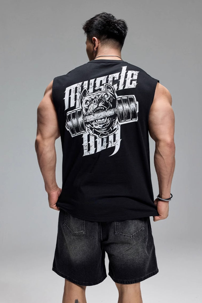 Shoulder I-Beam Sleeveless #MD073