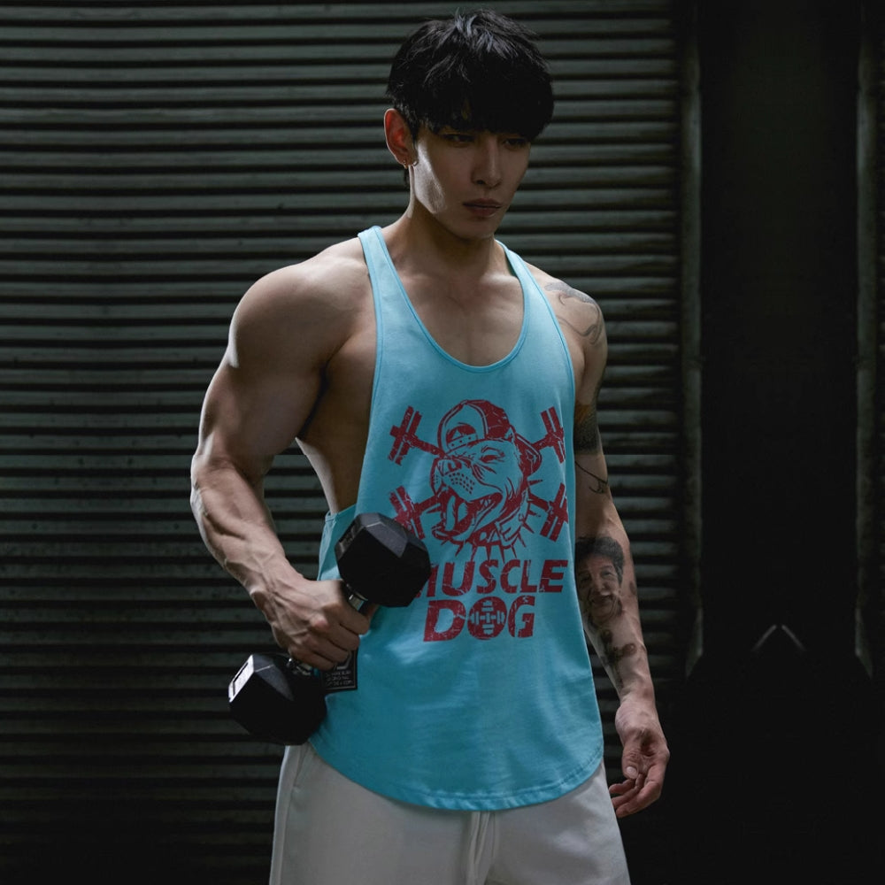 Fierce Pup Stringer Tank #MD005