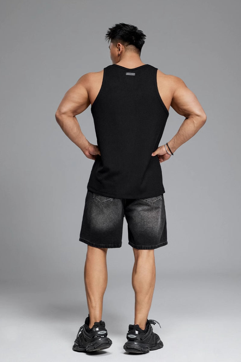 Basic I-Shaped Fitness Tank Top #MD056