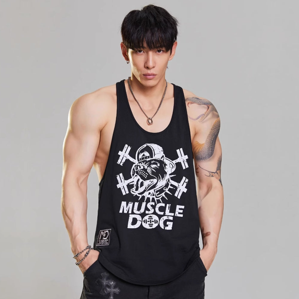 Fierce Pup Stringer Tank #MD005