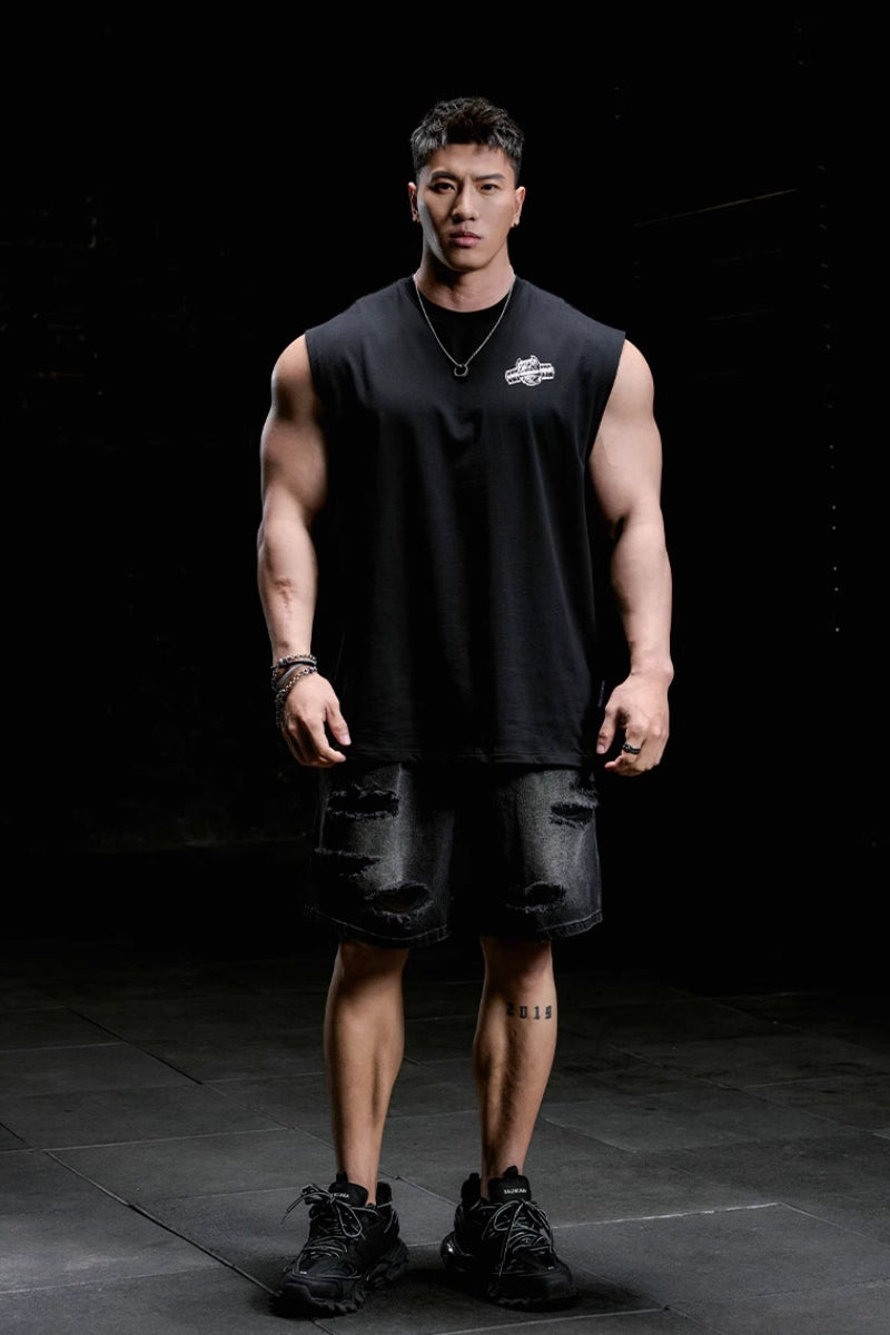 Shoulder I-Beam Sleeveless #MD073