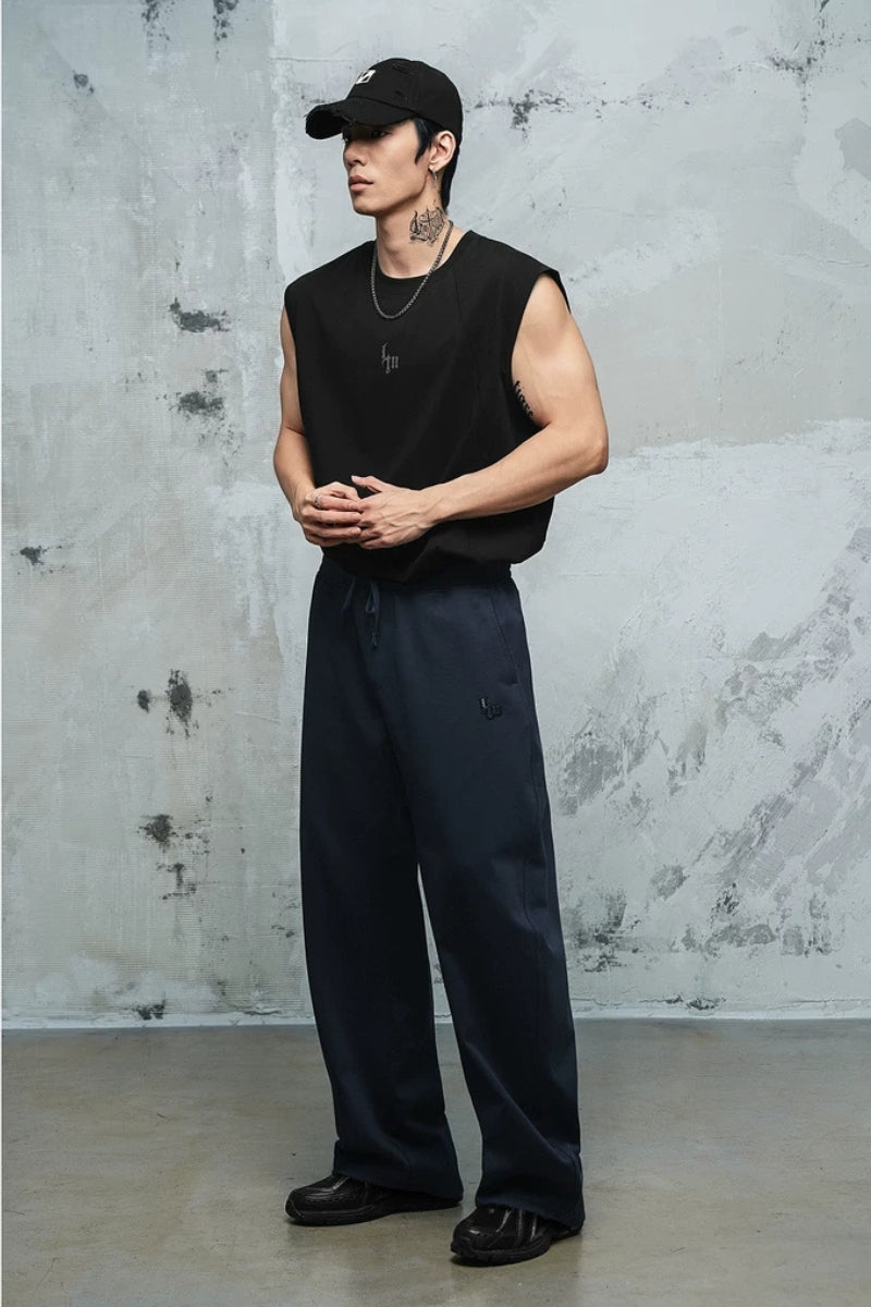 Ice Knit Wide Pants #LM039
