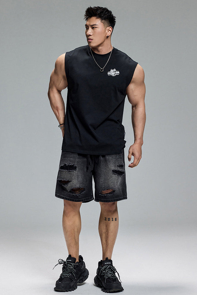 Shoulder I-Beam Sleeveless #MD073