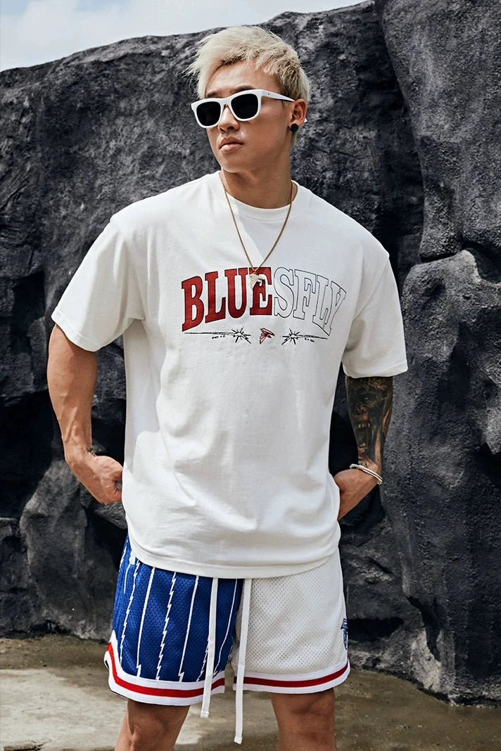 Casual Print Half Sleeve T-Shirt #BF036