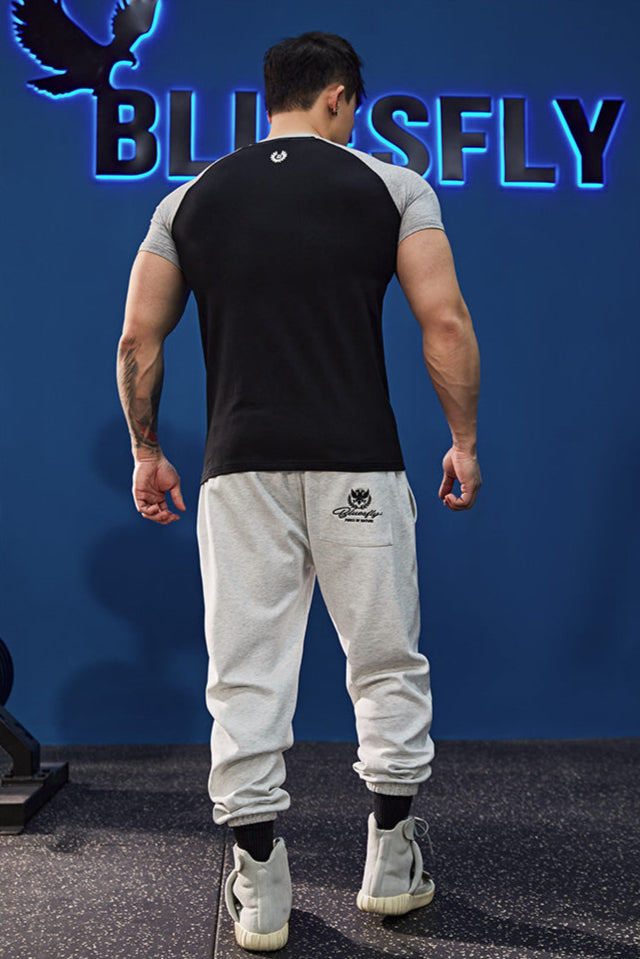 Raglan Training Short Sleeve T-Shirt #BF050
