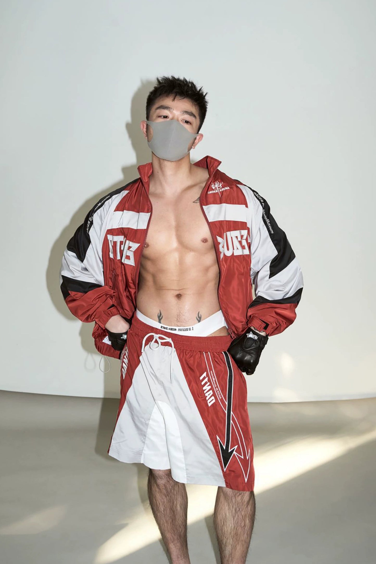 Red Street Racer Jacket #YG008
