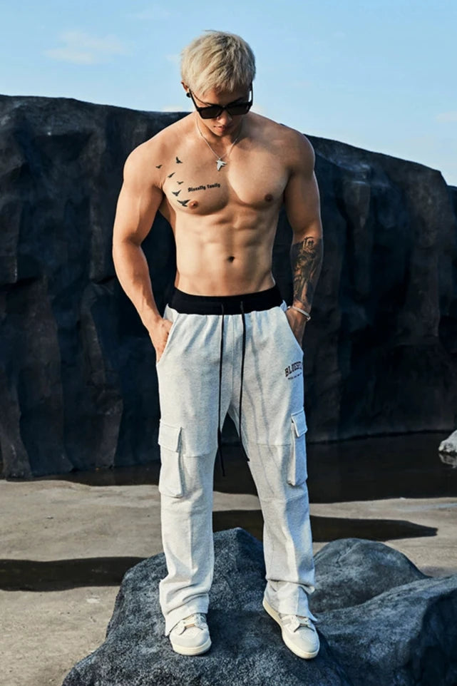 Fitness cargo pants #BF026