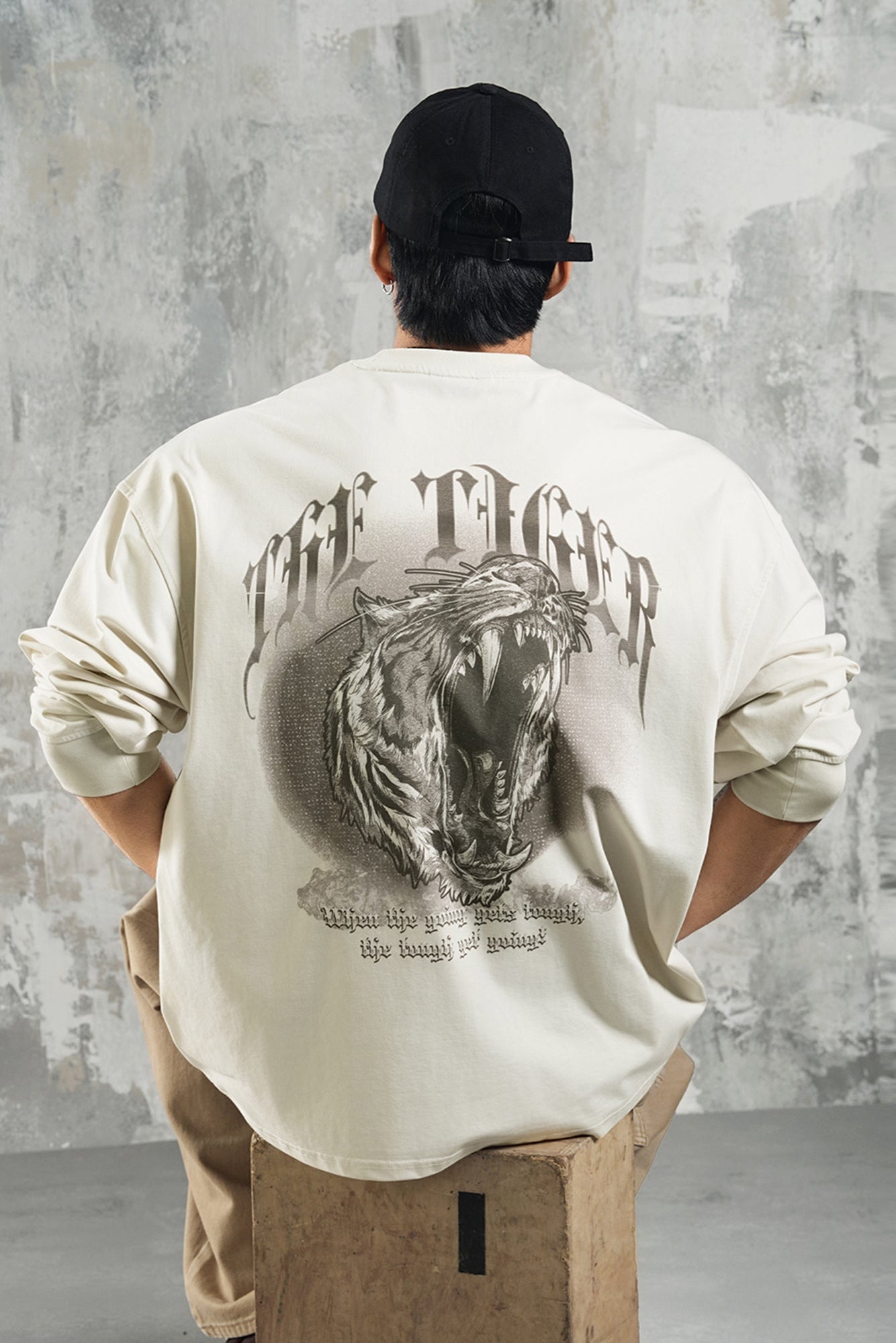 Beast series printed long sleeve #LM016