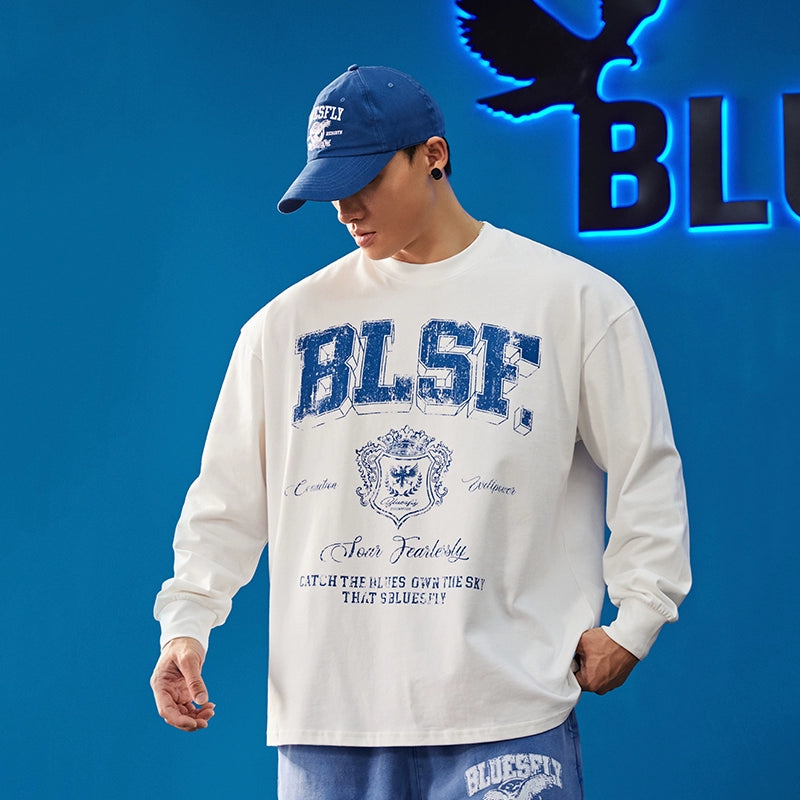 Vintage Crest Longsleeve #BF105