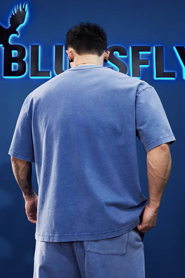 Heavy-duty half-sleeved T-shirt #BF051