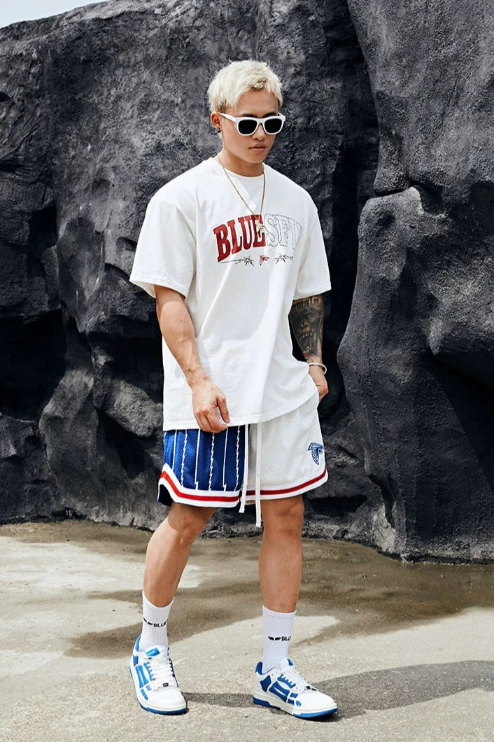 Casual Print Half Sleeve T-Shirt #BF036