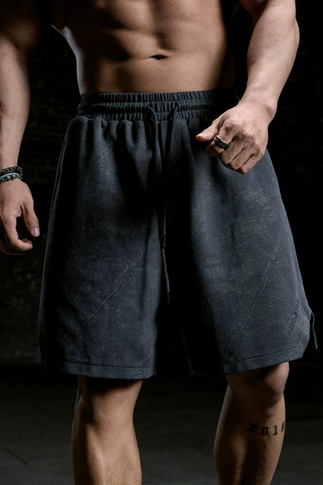 Vintage Tie-Dye Gym Shorts #MD105