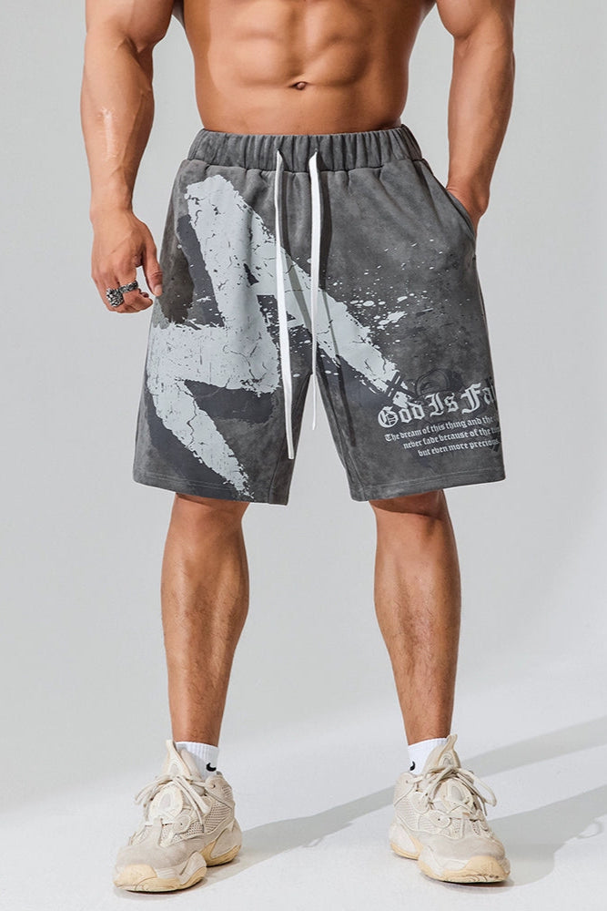 Urban Paint Muscle Shorts #MD082