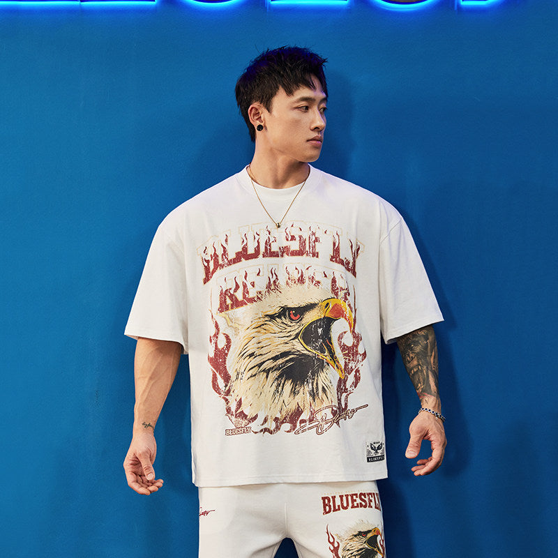 Heavy Cotton Eagle T-Shirt #BF150