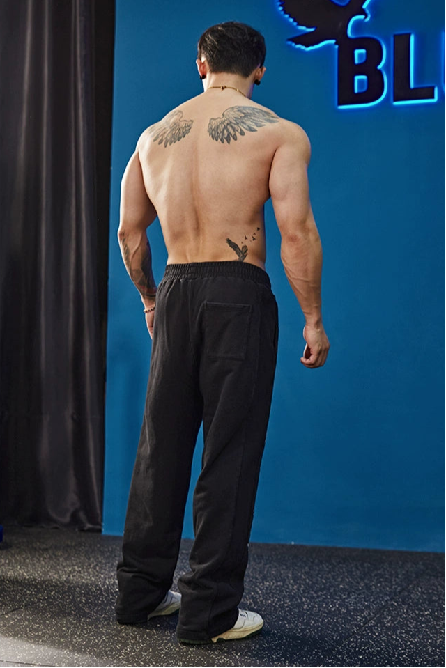 Heritage Logo Loose Fit Pants #BF095