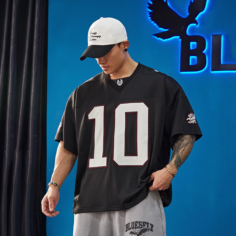 Core Number Print T-Shirt #BF112