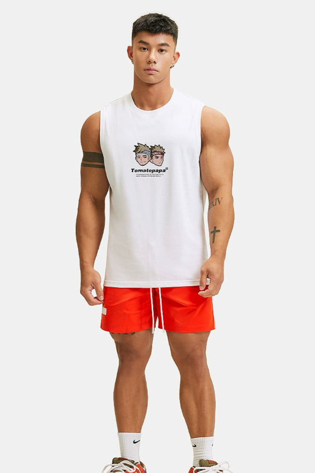 Hot stamping sleeveless #TP006