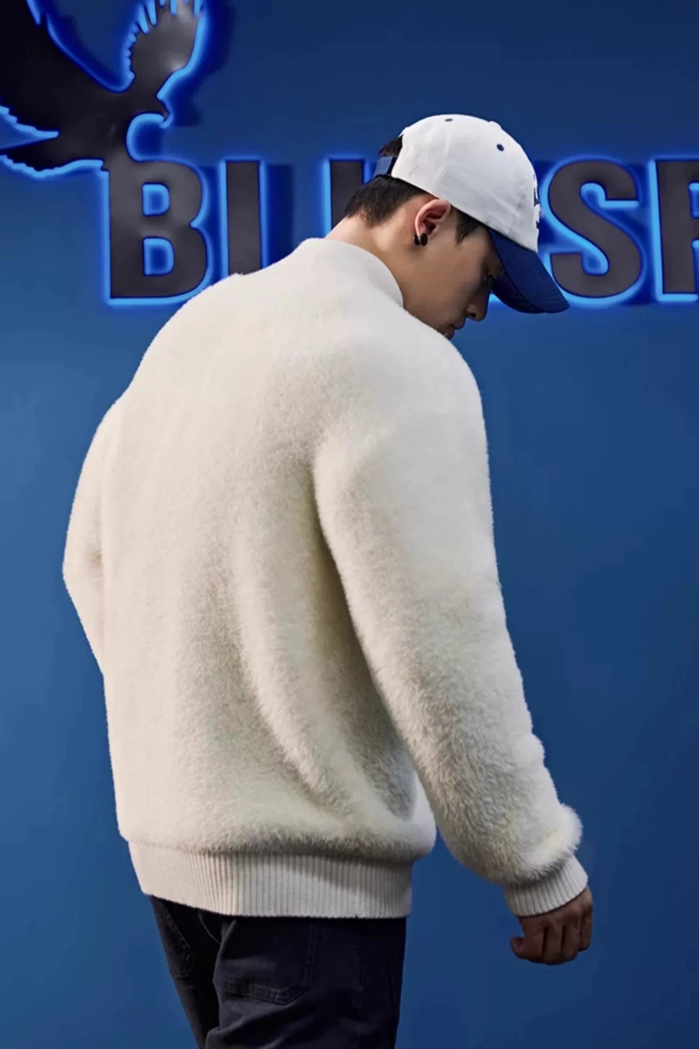 Plush Fleece High Neck Jacket #BF037