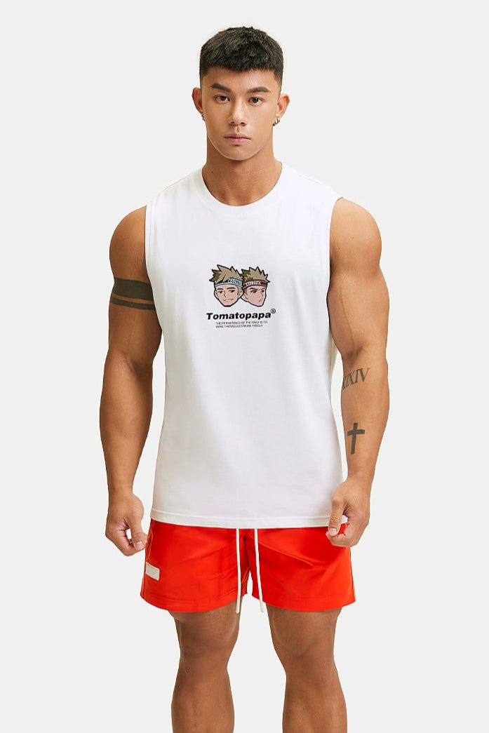 Hot stamping sleeveless #TP006