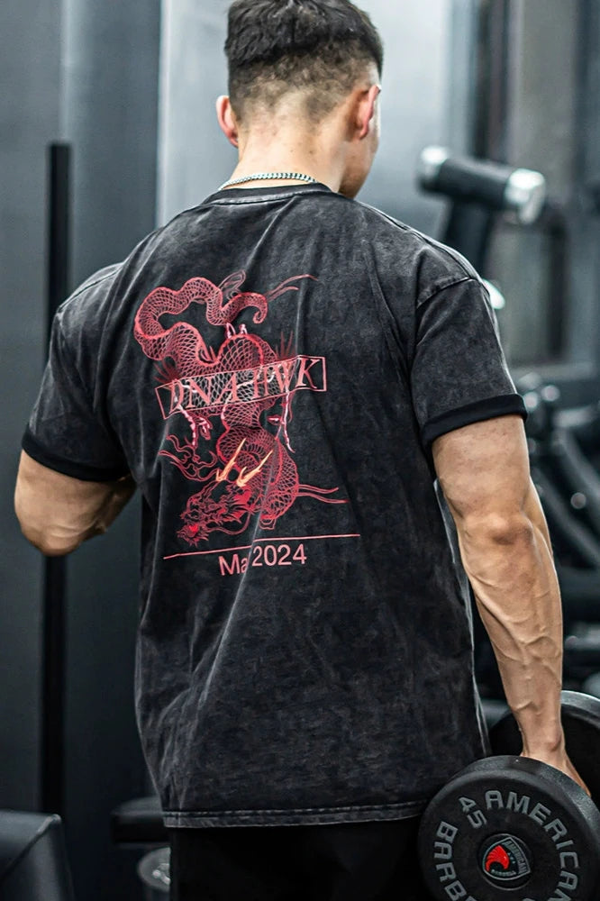Dragon Limited Washed T-Shirt #DH002