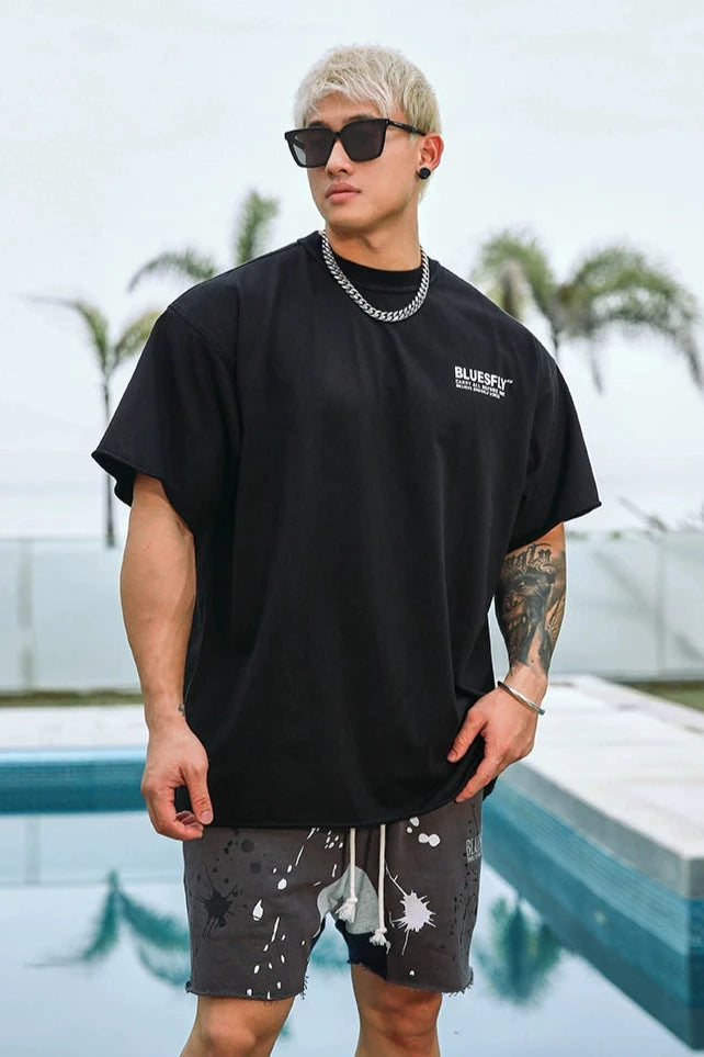 American back print T-Shirt #BF017