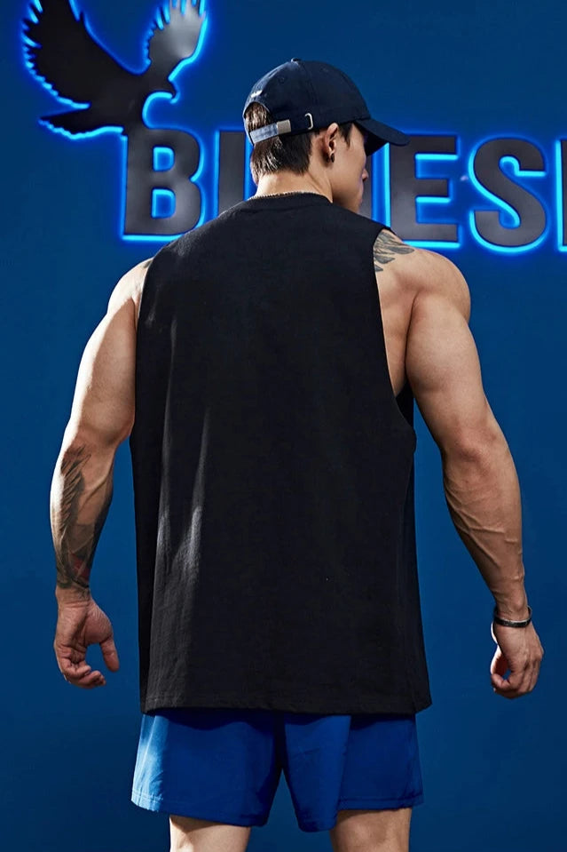 Street Muscle Sleeveless Shirt #BF007