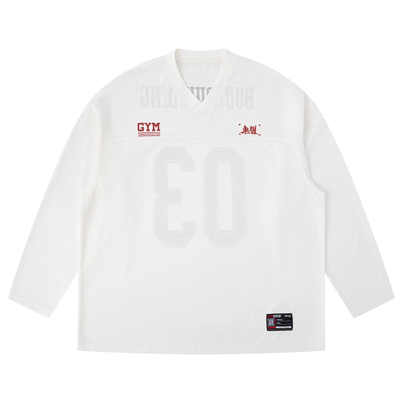 Number 03 Oversize Jersey #TK028