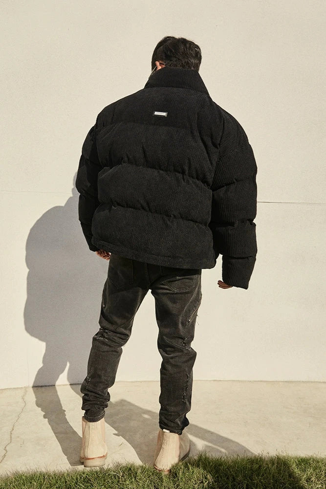 Loose corduroy warm jacket #BF044