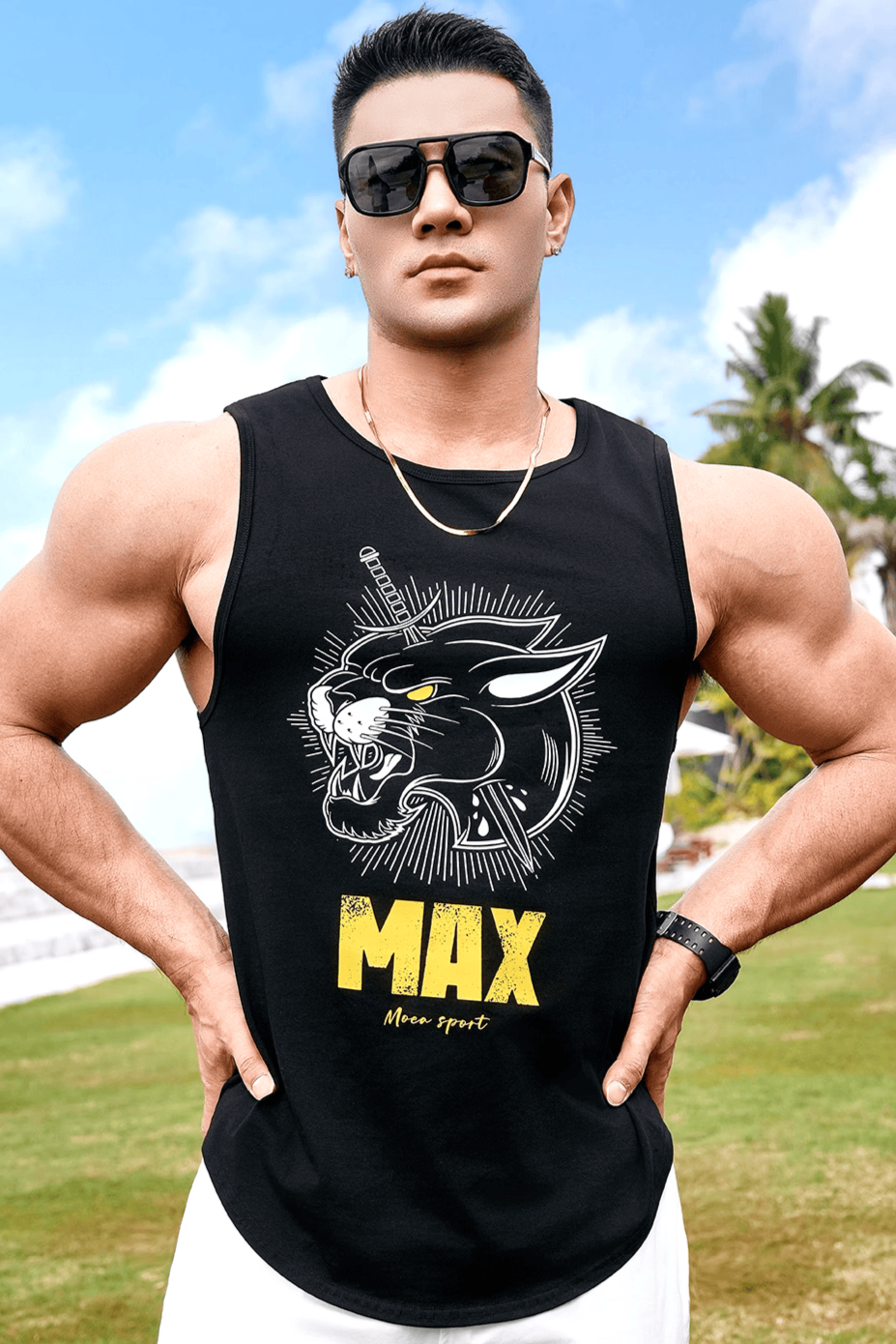 Tiger Power Tank Top #MS006