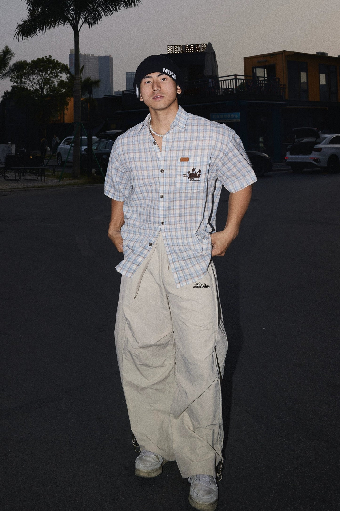 Street Drawstring Trousers #PM007