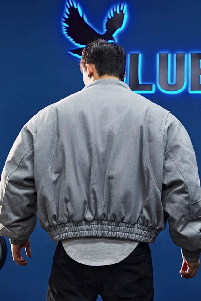 Short length wind jacket #BF043