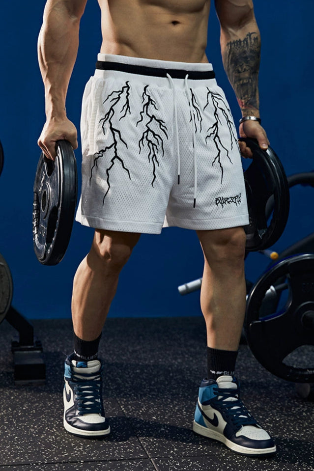 Lightning Flash Gym Shorts #BF078