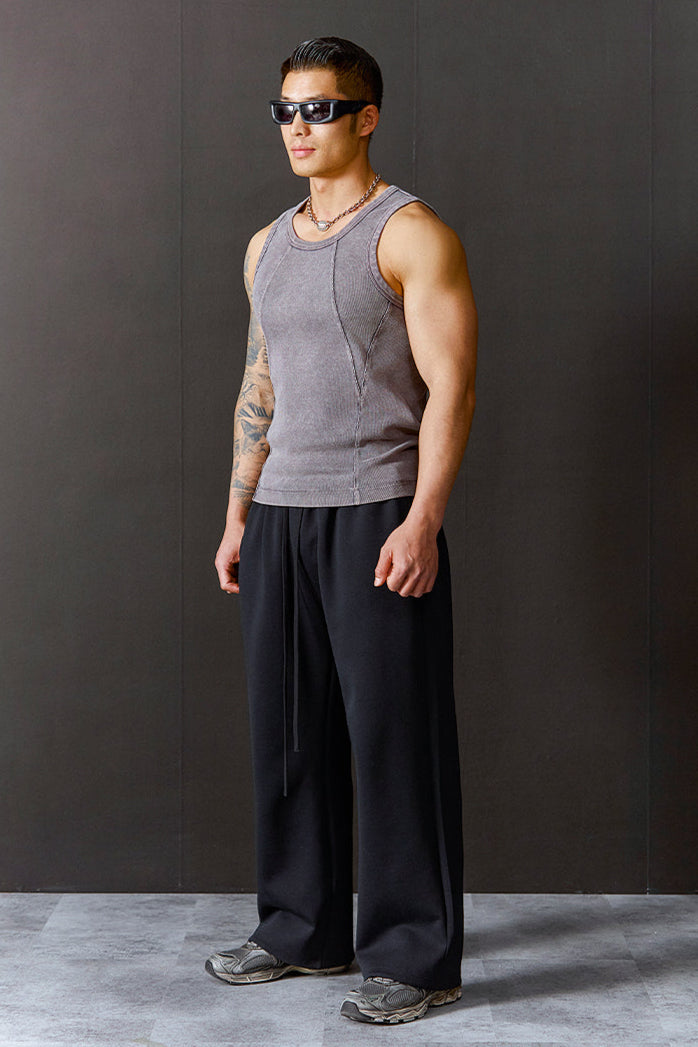 Slim Fit Heavy Wash Sleeveless #TP009