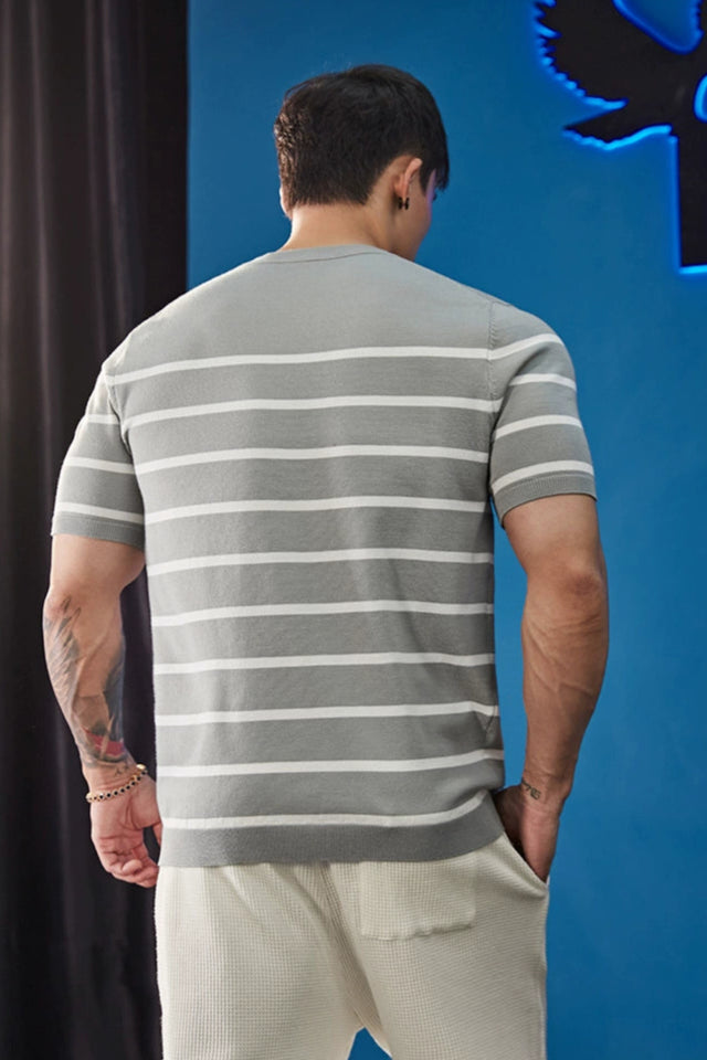 Urban Stripe Fit T-Shirt #BF102