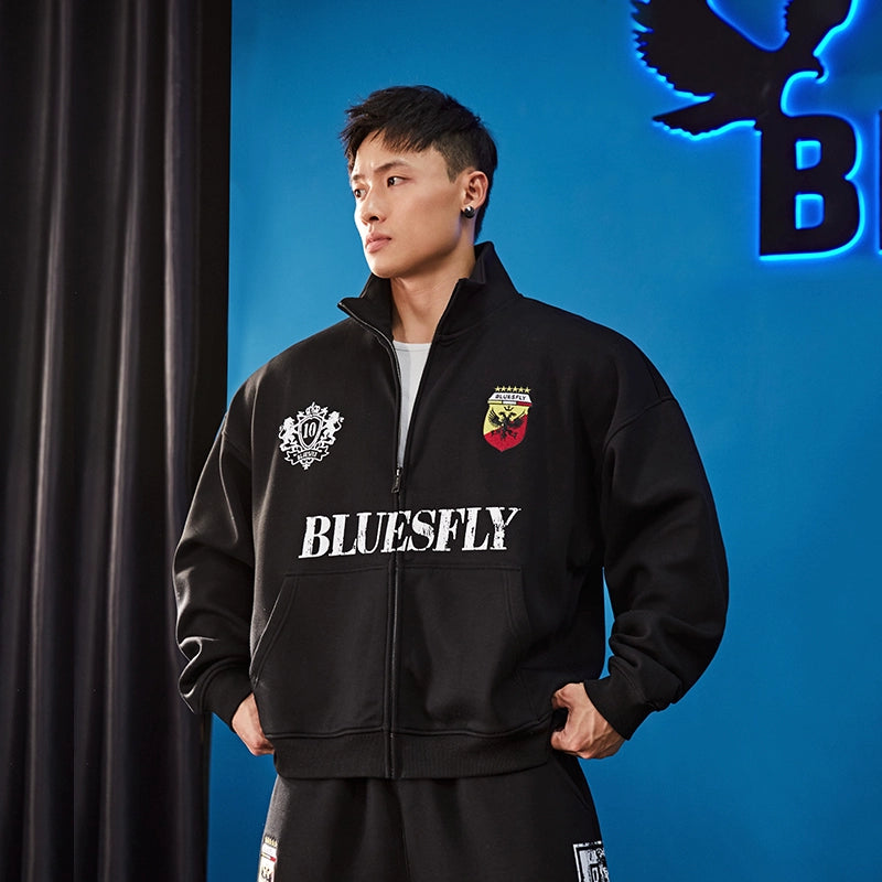 Shield Logo Heavy Warm Zip #BF125