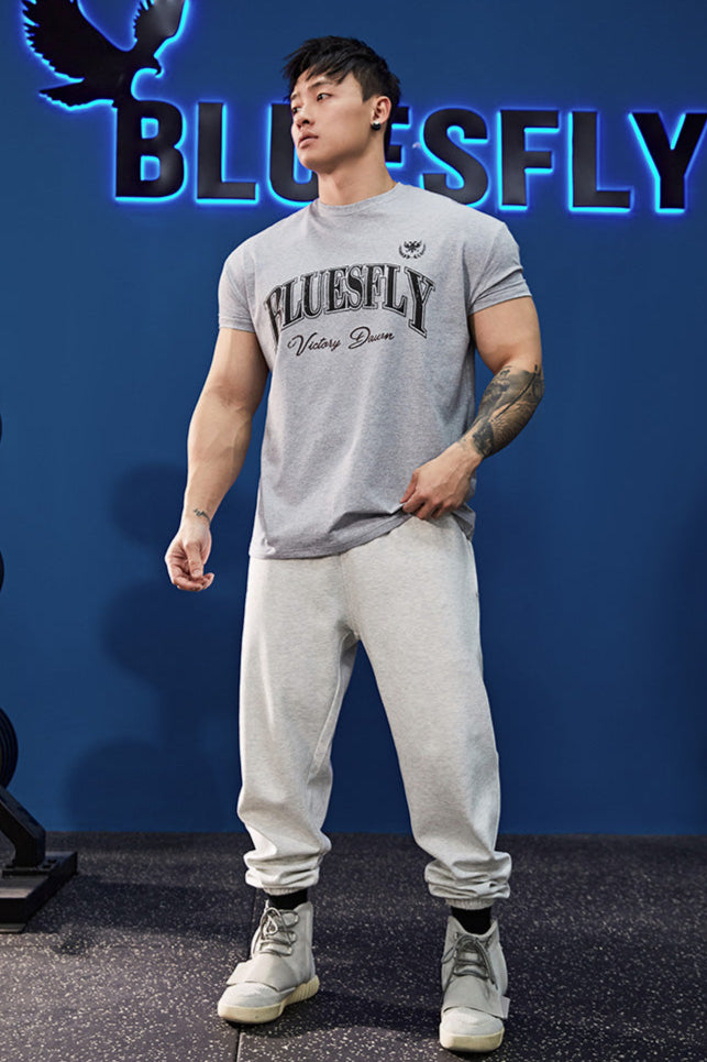 Fitness Back Logo Sweatpants #BF047