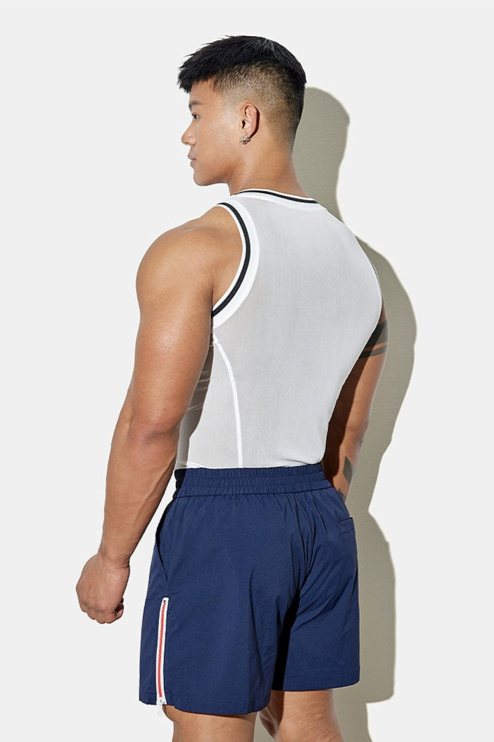 Slim Fit See-through Tanktop #TP002