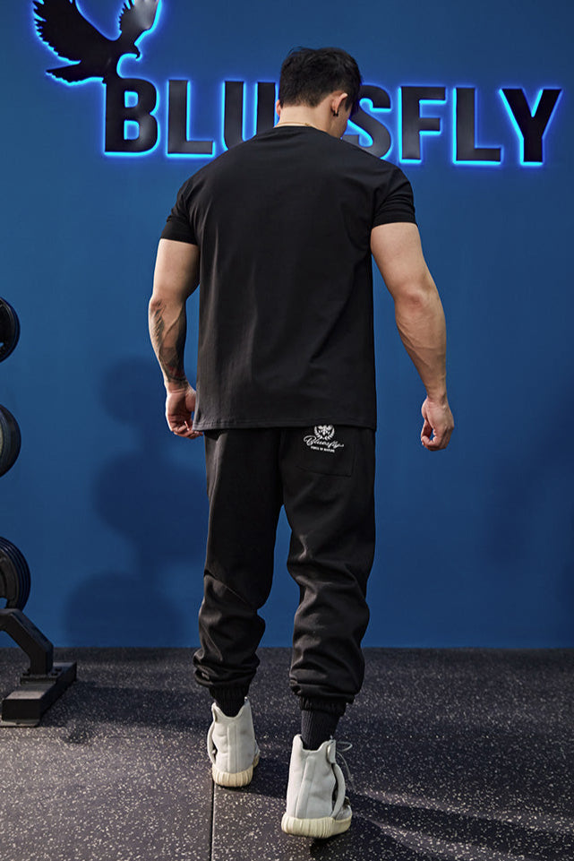 Slim Fit American Print T-shirt #BF048
