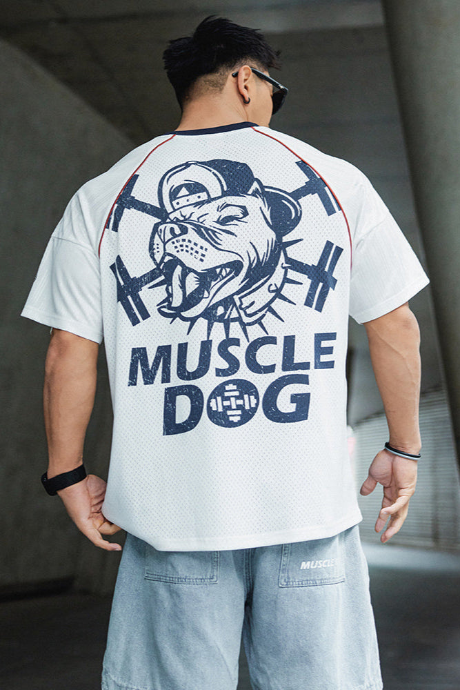 Soccer Collar Mesh T-Shirt #MD066