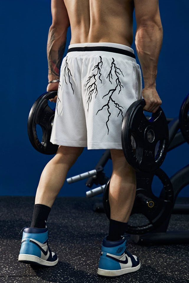 Lightning Flash Gym Shorts #BF078