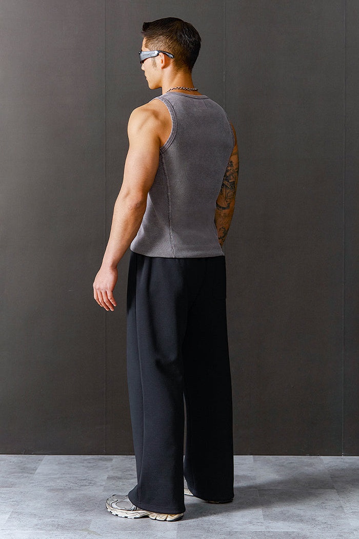 Slim Fit Heavy Wash Sleeveless #TP009