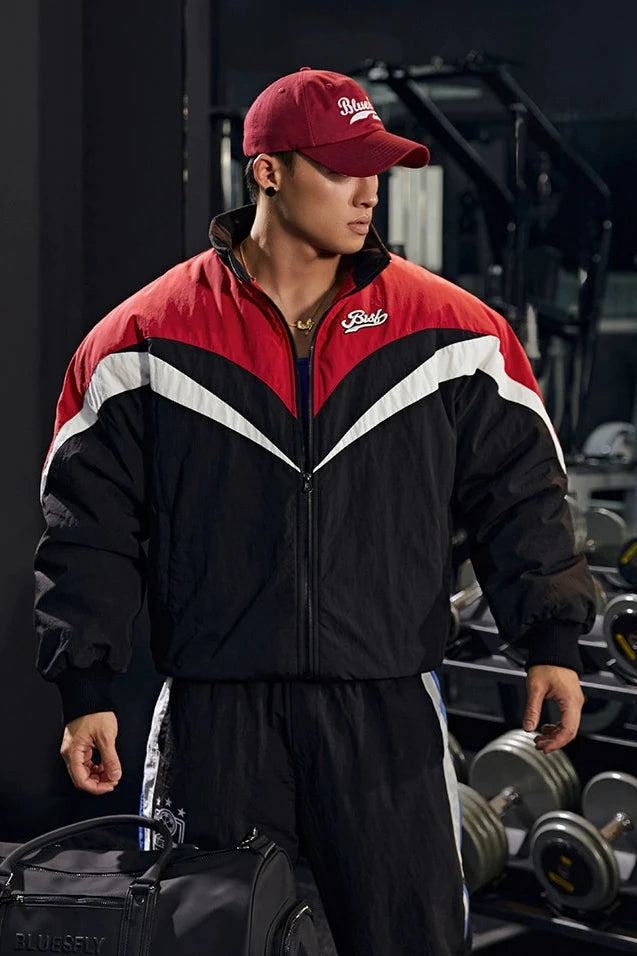 Cotton filling baseball jacket #BF040
