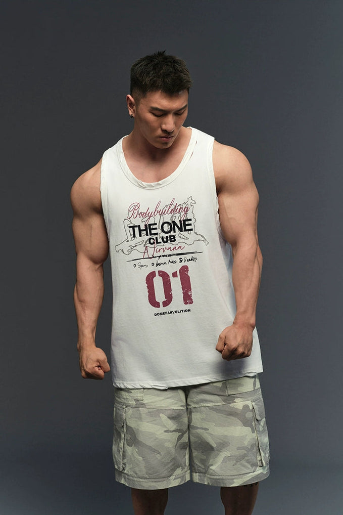 Nirvana Damage Fit Tank #TK020